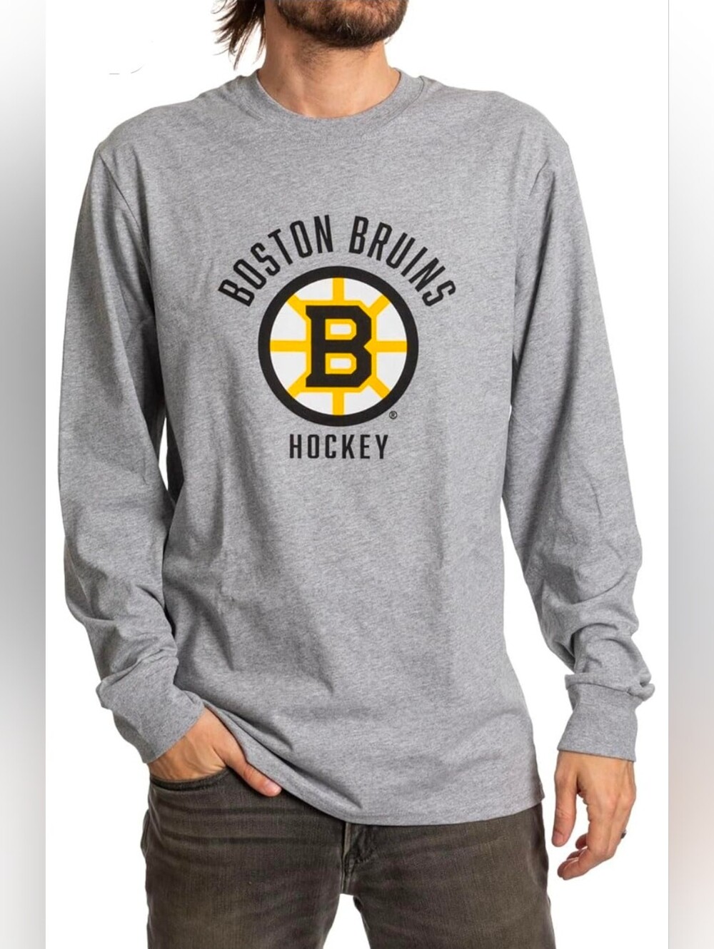 NWT NWT Calhoun NHL Men's Ice Cold Long Sleeve T-Shirt Boston Bruins Hockey
